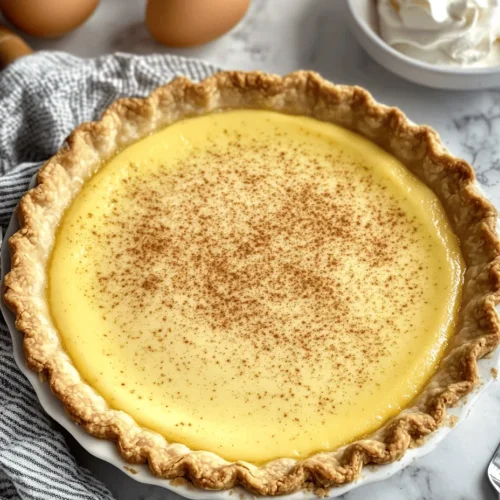 To appreciate the craft of making a classic egg custard pie, it’s essential to understand the roles of its key ingredients. Each component plays a vital role in achieving that perfect custard texture and rich flavor that makes this dessert so beloved.