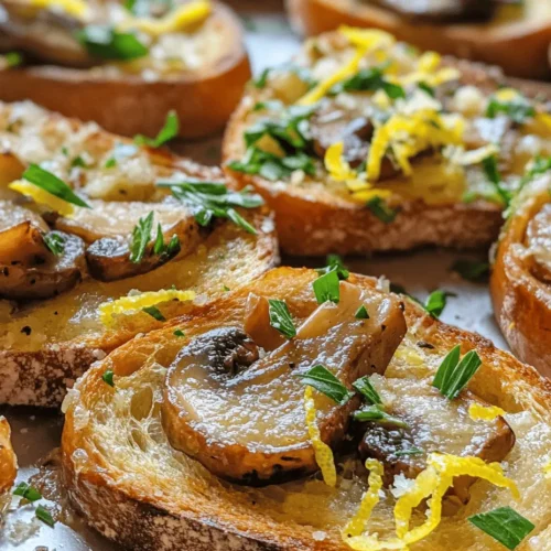 Mushrooms have long captivated food lovers with their unique textures and rich, earthy flavors. Their versatility in the kitchen allows them to shine in a multitude of dishes, from hearty stews to delicate risottos. When paired with garlic, another culinary superstar known for its robust flavor and health benefits, mushrooms reach new heights of deliciousness. Today, we’ll explore a delightful dish that brings these two ingredients together: Sizzling Garlic Mushroom Toast. This recipe is not only simple and quick to prepare but also perfect for a range of occasions. Whether you're hosting a weekend brunch, looking for a savory appetizer, or seeking a light dinner option, this toast is sure to impress.