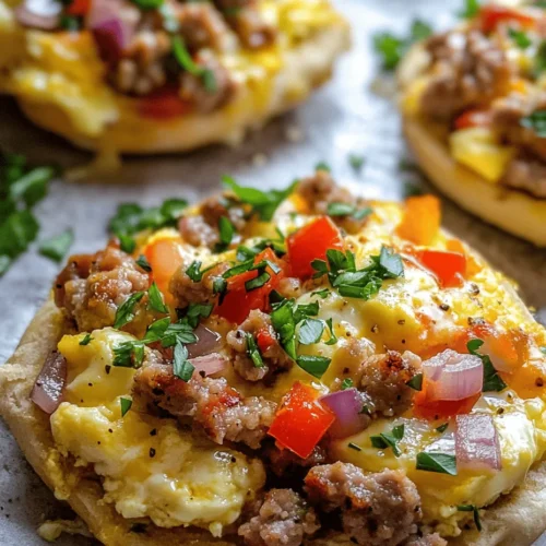 Breakfast pizzas have surged in popularity over recent years, capturing the hearts of brunch enthusiasts and busy morning warriors alike. This innovative twist on traditional pizza combines the beloved elements of breakfast into a single, satisfying meal that is both versatile and delicious. The English Muffin Breakfast Pizza, in particular, stands out as an easy-to-make option that brings joy to breakfast or brunch tables.