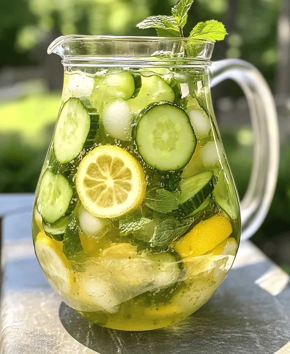 Cucumber lemonade has quickly become a favorite among health enthusiasts and beverage lovers alike, and for good reason. This refreshing drink stands out due to its multiple health benefits and its ability to provide a cooling sensation on hot days.