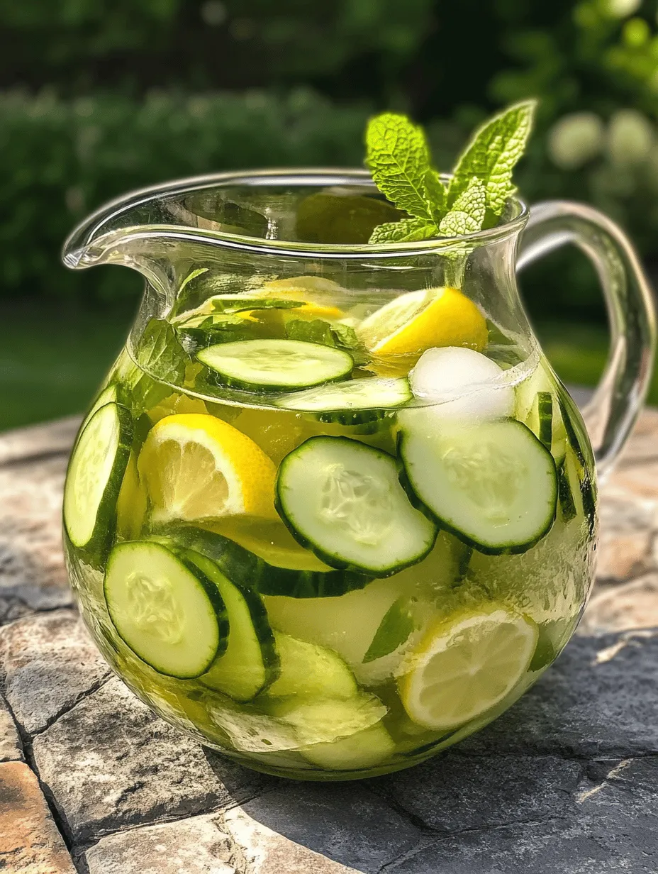 Cucumber lemonade has quickly become a favorite among health enthusiasts and beverage lovers alike, and for good reason. This refreshing drink stands out due to its multiple health benefits and its ability to provide a cooling sensation on hot days.