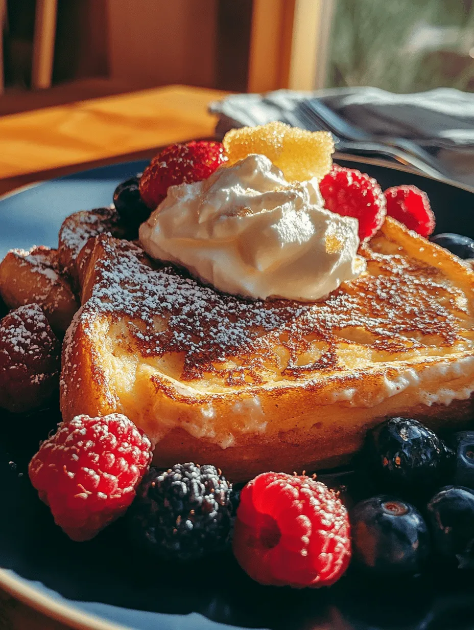 To craft the perfect Overnight Crème Brûlée French Toast, understanding the key ingredients is essential. Each component plays a crucial role in achieving the rich flavors and delightful textures that define this dish.