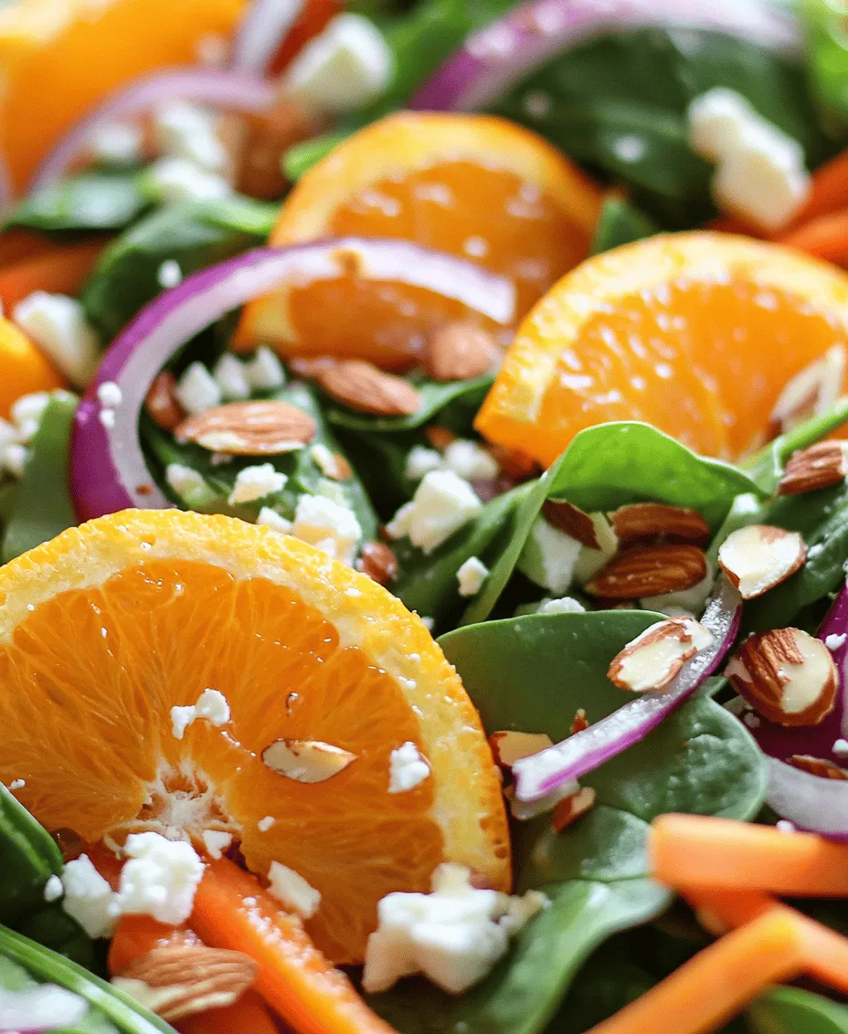 Imagine a salad that captures the essence of a summer treat, evoking memories of lazy days spent enjoying a sweet, creamy dreamsicle. The Orange Dreamsicle Salad is exactly that—a delightful blend of flavors and textures that not only tantalizes your taste buds but also brings a burst of color to your table. This salad is a vibrant mix of fresh ingredients, combining the sweetness of oranges with the crunch of mixed greens and the creaminess of feta cheese. It’s a refreshing dish that is perfect for warm weather gatherings, picnics, or a healthy everyday meal.