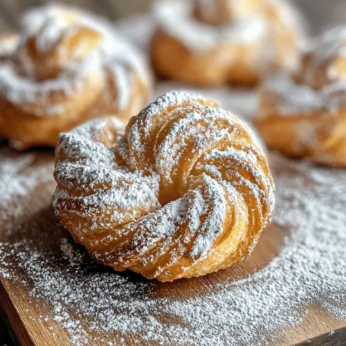 If you’re on the hunt for a delectable treat that offers a unique twist on traditional pastries, look no further than French crullers. These delightful pastries are renowned for their light and airy texture, crispy exterior, and sweet, melt-in-your-mouth interior. Originating from France, crullers have carved out a special place in the hearts of pastry enthusiasts around the world, making appearances in French patisseries and bakeries far and wide. Their alluring shape—often twisted into a spiral or ring—is not just for aesthetics; it contributes to their distinctive texture, allowing for a perfect balance of crunch and softness.