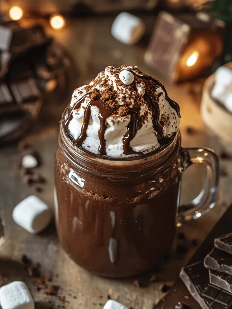 As the chill in the air becomes palpable and the days grow shorter, few things can bring warmth and comfort like a steaming cup of hot chocolate. This beloved beverage is not merely a drink; it’s a nostalgic embrace that transports us back to cozy winter evenings spent by the fireplace, laughter-filled gatherings with friends, and delightful holiday celebrations. While store-bought hot chocolate mixes can satisfy a craving, nothing quite compares to the rich, velvety experience of homemade hot chocolate.