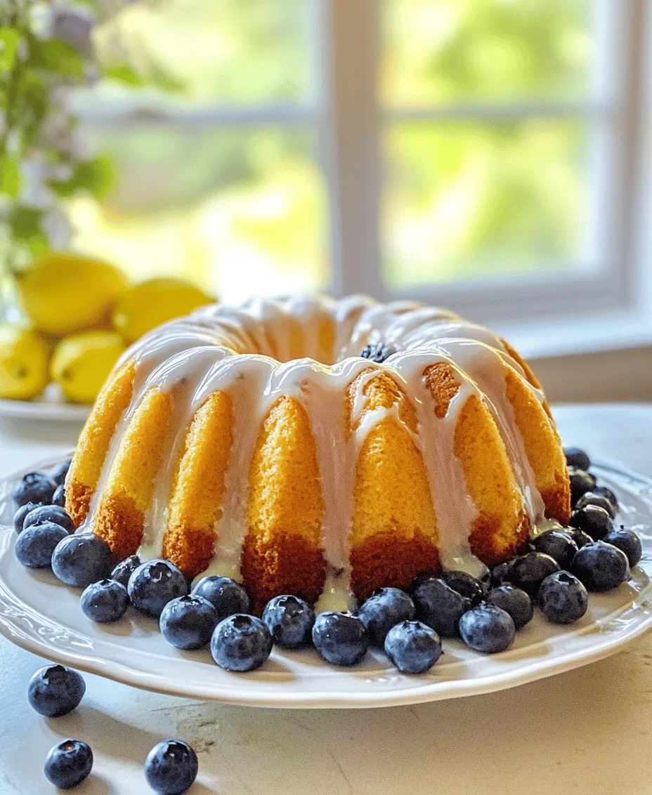 The Sunrise Splendor Bundt Cake is a delightful dessert option that perfectly embodies the essence of spring and summer baking. With its vibrant colors and refreshing flavors, this cake not only impresses the palate but also adds a touch of elegance to any gathering. Whether you’re hosting a brunch, seeking a charming breakfast treat, or looking for a stunning dessert for a special occasion, this Bundt cake checks all the boxes. Its delightful combination of juicy blueberries, zesty lemon, and crunchy nuts creates a symphony of flavors and textures that will leave your guests raving.
