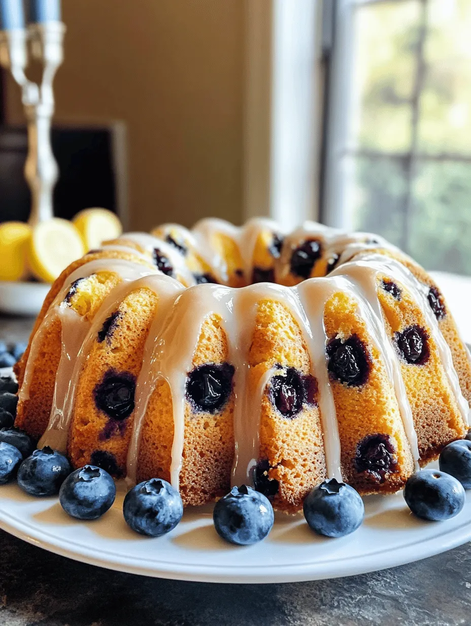 The Sunrise Splendor Bundt Cake is a delightful dessert option that perfectly embodies the essence of spring and summer baking. With its vibrant colors and refreshing flavors, this cake not only impresses the palate but also adds a touch of elegance to any gathering. Whether you’re hosting a brunch, seeking a charming breakfast treat, or looking for a stunning dessert for a special occasion, this Bundt cake checks all the boxes. Its delightful combination of juicy blueberries, zesty lemon, and crunchy nuts creates a symphony of flavors and textures that will leave your guests raving.