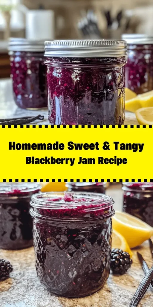 Discover the delightful flavors of homemade Sweet & Tangy Blackberry Bliss Jam! Made with fresh blackberries, sugar, zesty lemon juice, and a hint of vanilla, this easy recipe creates a luscious spread perfect for toast, desserts, or gifts. In just 40 minutes, you can turn ordinary blackberries into a scrumptious jam. Whether you choose to process it for long-term storage or enjoy it fresh, your taste buds are in for a treat. Try it today!