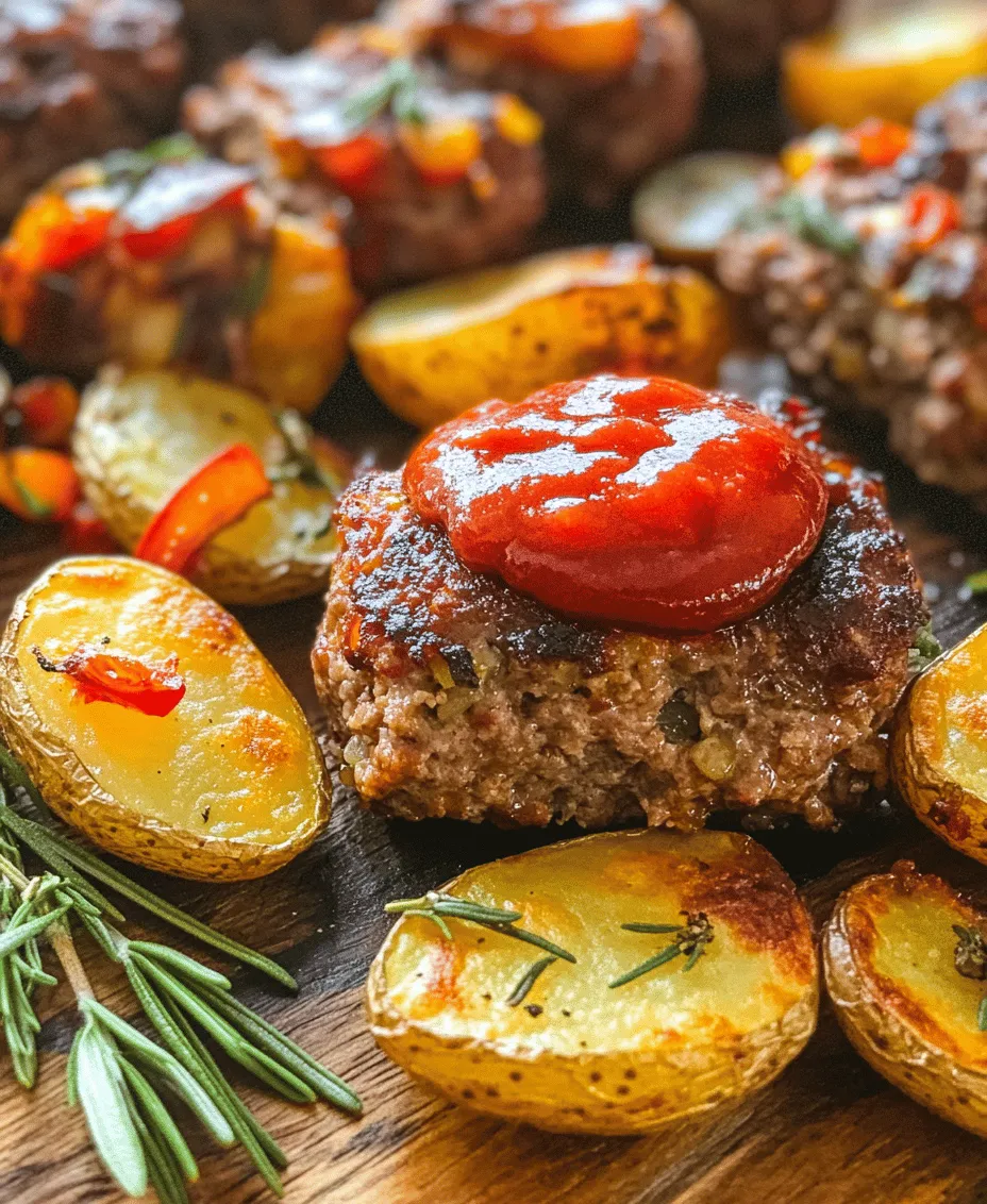 There's something undeniably comforting about a home-cooked meal that just feels like a warm hug. Among the myriad of dishes that evoke this sentiment, mini meatloaves paired with crispy roasted potatoes stand out as a family favorite. Perfectly portioned, these mini meatloaves are not only visually appealing but also deliver a hearty punch of flavor that makes them suitable for any family dinner or casual gathering. The crispy roasted potatoes serve as the ideal accompaniment, transforming a simple meal into one that is satisfying and comforting.