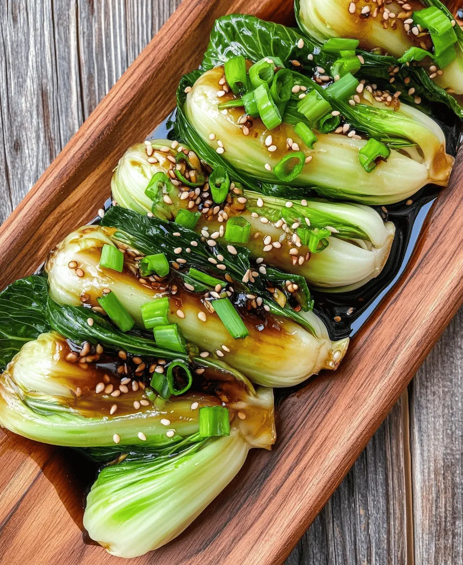 Bok choy delight in garlic oyster sauce is a delightful vegetable dish that highlights the fresh, crispy texture and mild flavor of bok choy, enhanced by a rich and savory sauce. This dish is not only visually appealing with its vibrant green hues but also bursts with flavor, making it an excellent addition to any meal. As we strive for a balanced diet, incorporating vegetables like bok choy into our meals is essential. Bok choy is a powerhouse of nutrients, offering a range of health benefits that contribute to overall wellness. This article will delve into the wonderful world of bok choy, its nutritional advantages, and key ingredients that elevate this dish to new heights.