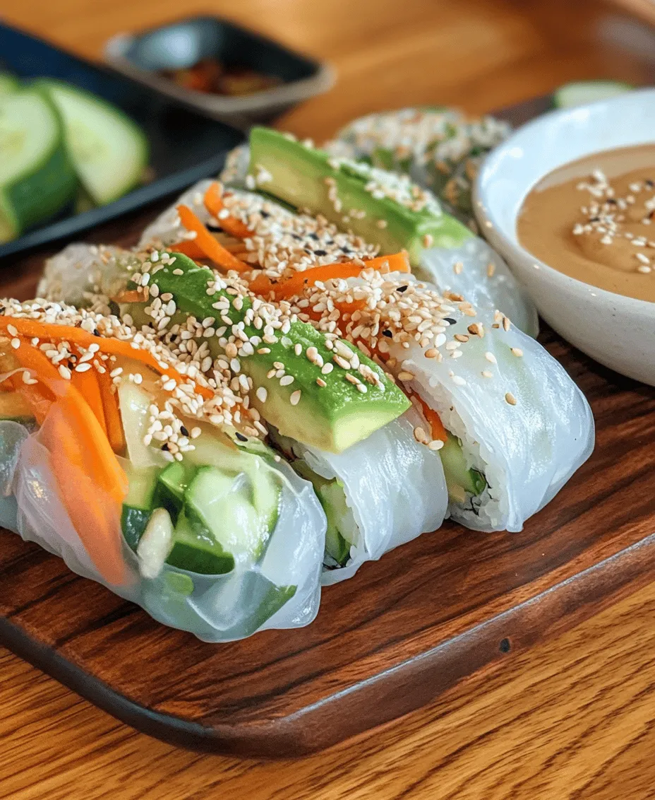 In recent years, veggie rolls have surged in popularity as a go-to healthy snack or appetizer for a variety of occasions. These delightful bites are not only visually appealing but also packed with an array of nutrients, making them a favorite choice among health enthusiasts and foodies alike. Among the myriad of veggie roll recipes, the Hearty Veggie Rolls with Peanut Sauce stand out, offering a perfect blend of flavors and textures that will tantalize your taste buds.
