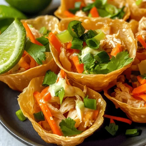 Applebee’s Chicken Wonton Tacos have garnered a loyal following among diners for their unique blend of flavors and textures. These delightful bites consist of crispy wonton shells filled with a savory mixture of chicken and vegetables, topped with a drizzle of sweet and sour sauce. Whether enjoyed as an appetizer or a main dish, these tacos deliver a satisfying crunch and a burst of flavor that keeps customers coming back for more.