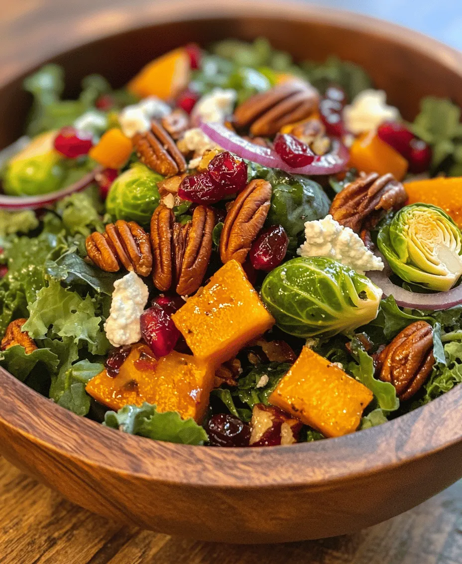 The foundation of any great salad begins with the greens, and for our Fall Harvest Salad, we’re using a mix of arugula, spinach, and kale. These leafy vegetables not only add a vibrant color to the dish but also contribute a wealth of nutrients.