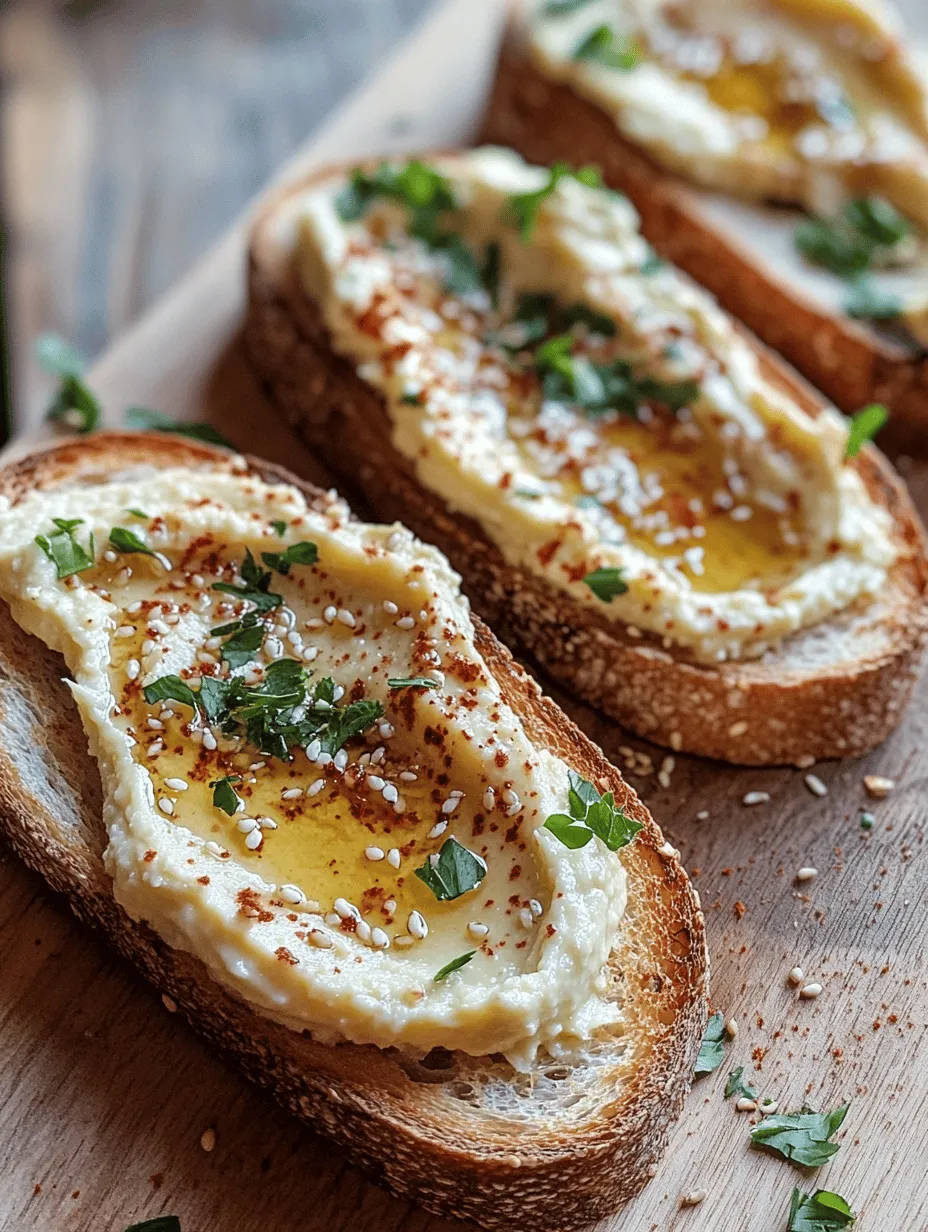 In the world of healthy eating, the trend of creating delicious plant-based snacks has taken center stage, appealing to a wide audience from health enthusiasts to casual snackers. Among these culinary delights, Crispy Tahini Toasts with Avocado stand out as an innovative and nutritious option. This recipe not only tantalizes your taste buds but also offers a wealth of health benefits, making it a perfect choice for breakfast, brunch, or even a quick afternoon snack.