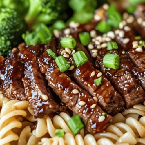 To fully appreciate the Sticky Honey Garlic Steak and Rotini, it’s essential to understand the key ingredients that make this dish so special. Each component plays a vital role in contributing to the overall flavor profile and nutritional value.