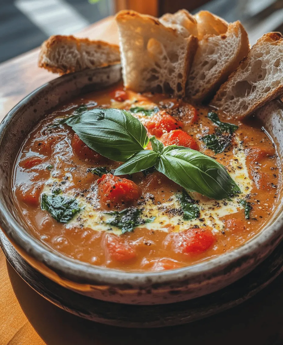 There's something undeniably comforting about a warm bowl of homemade soup. The aroma wafting through your kitchen, the vibrant colors, and the promise of nourishment all come together to create an experience that transcends mere sustenance. Among the myriad of soup options available, tomato soup holds a special place in many hearts. It’s a dish that is not only easy to prepare but also incredibly versatile, making it a favorite in households around the globe. Whether paired with a grilled cheese sandwich or enjoyed on its own, creamy chunky tomato soup is a dish that brings warmth and satisfaction to any table.