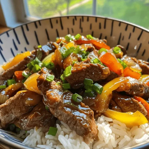 To create a standout Sizzling Chinese Beef and Onion Stir-Fry, understanding the ingredients is vital. Each component plays a crucial role in building the dish's rich flavor profile and satisfying texture.