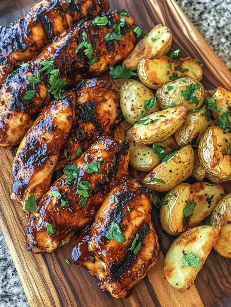 In recent years, the trend of high-protein meals has surged in popularity, driven by an increasing awareness of health and fitness. As more people look to incorporate protein-rich foods into their diets, recipes that are both nutritious and flavorful have become essential. One such dish that perfectly encapsulates this trend is High Protein Honey BBQ Chicken served alongside Creamy Garlic Parmesan Potatoes. This meal not only offers a delightful balance of flavors but also meets the dietary needs of those seeking to elevate their protein intake.