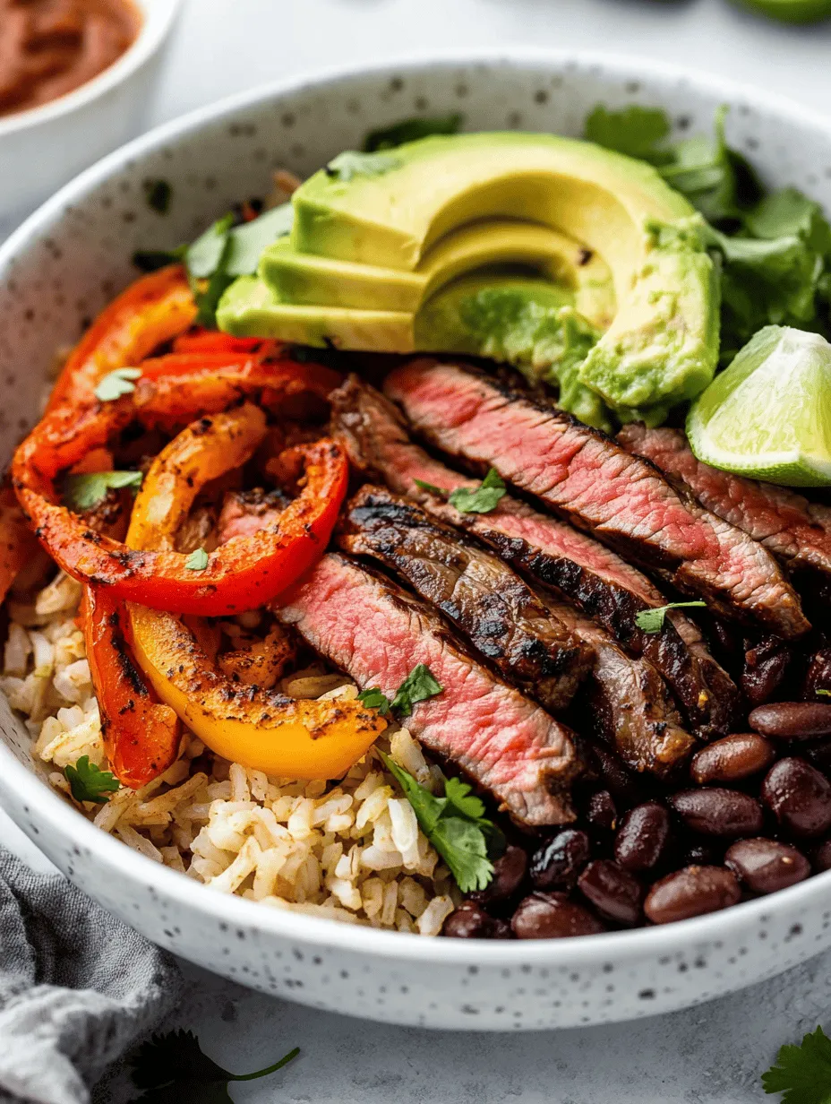 In today's fast-paced world, where health and convenience often go hand in hand, the high protein steak fajita bowl emerges as a perfect solution for those seeking both nutrition and flavor. This dish combines the robust flavors of marinated steak with a colorful medley of vegetables, all served over a bed of wholesome grains. Not only is this dish a feast for the eyes, but it also boasts a wealth of health benefits, making it an appealing option for a wide range of dietary preferences—from fitness enthusiasts aiming to boost their protein intake to food lovers in search of vibrant and delicious meals.