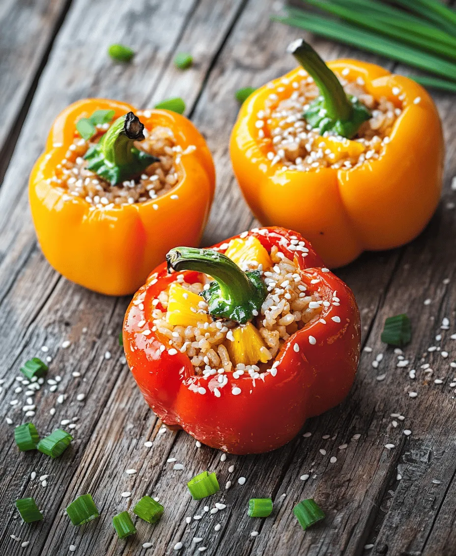 To create the ultimate Teriyaki Pineapple Chicken & Rice Stuffed Peppers, understanding the role of each ingredient is crucial. Here’s a closer look at the main components that make up this delightful dish:
