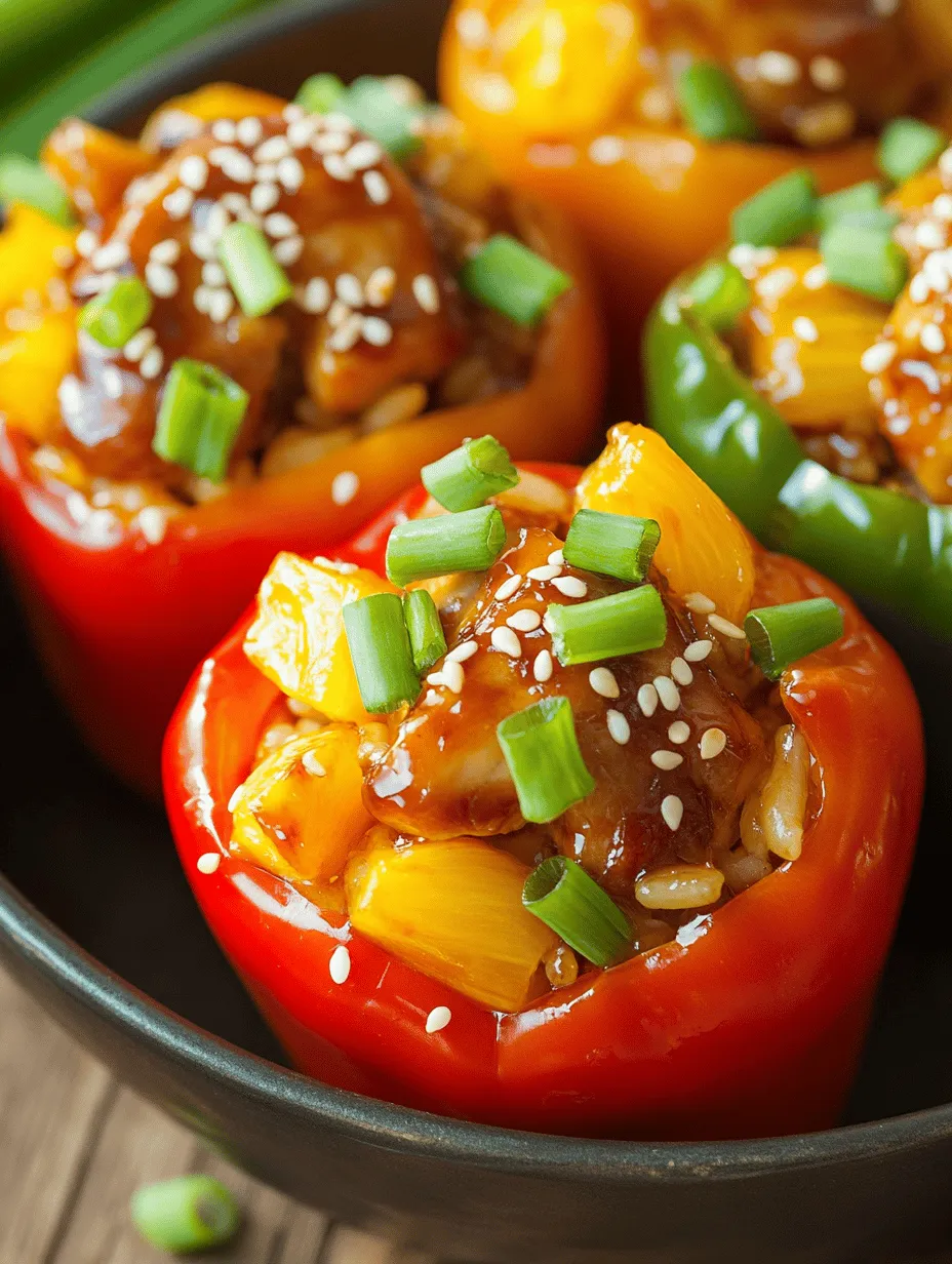 To create the ultimate Teriyaki Pineapple Chicken & Rice Stuffed Peppers, understanding the role of each ingredient is crucial. Here’s a closer look at the main components that make up this delightful dish: