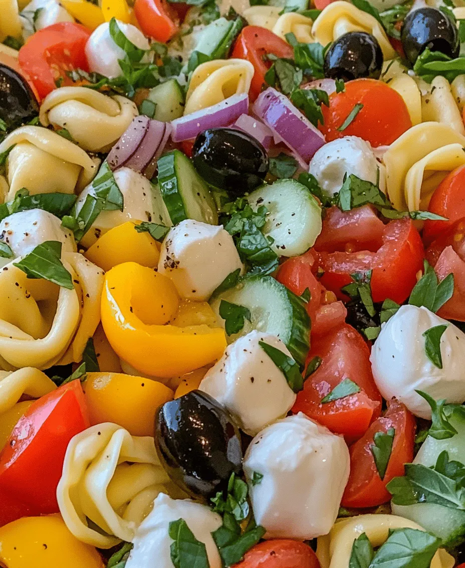 Welcome to the vibrant world of the Tortellini Pasta Salad Fiesta! This dish is a delightful blend of colorful ingredients that come together to create a refreshing and satisfying meal. Whether you’re planning a backyard barbecue, looking for a light lunch option, or wanting to elevate your dinner table with a zesty side dish, this tortellini salad has you covered. Its delightful mix of flavors and textures makes it an ideal choice for just about any occasion, from summer picnics to festive gatherings.