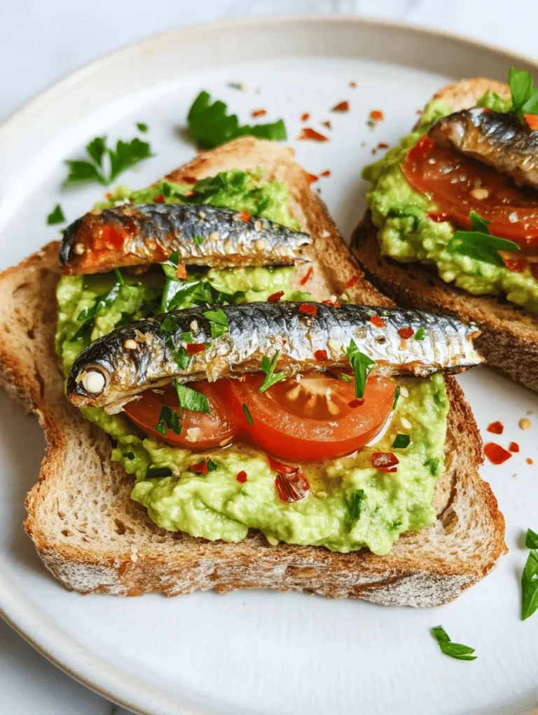 Are you looking for a quick, nutritious meal that doesn't sacrifice flavor? Look no further than sardines on whole grain toast. This delightful dish marries the rich, savory flavors of sardines with the hearty crunch of whole grain bread, creating a satisfying snack or meal option that can be whipped up in minutes.