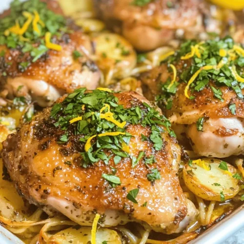 Italian cuisine is renowned for its rich, comforting flavors and its ability to bring people together around the dinner table. It's a celebration of fresh ingredients and simple recipes that have been passed down through generations. The Italian Chicken & Herb-Infused Potato Bake is a perfect embodiment of these rustic flavors, making it an ideal choice for family dinners or gatherings with friends. This dish combines succulent chicken, tender potatoes, and fragrant herbs into a harmonious symphony of taste that will transport you straight to an Italian countryside kitchen.