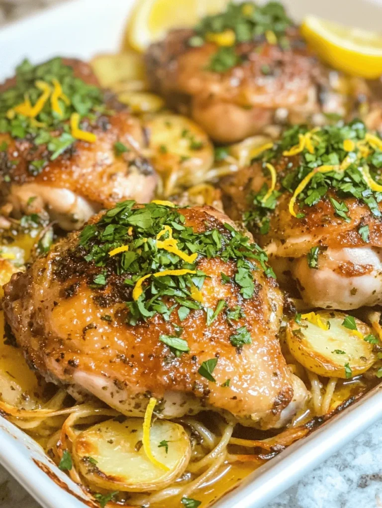 Italian cuisine is renowned for its rich, comforting flavors and its ability to bring people together around the dinner table. It's a celebration of fresh ingredients and simple recipes that have been passed down through generations. The Italian Chicken & Herb-Infused Potato Bake is a perfect embodiment of these rustic flavors, making it an ideal choice for family dinners or gatherings with friends. This dish combines succulent chicken, tender potatoes, and fragrant herbs into a harmonious symphony of taste that will transport you straight to an Italian countryside kitchen.