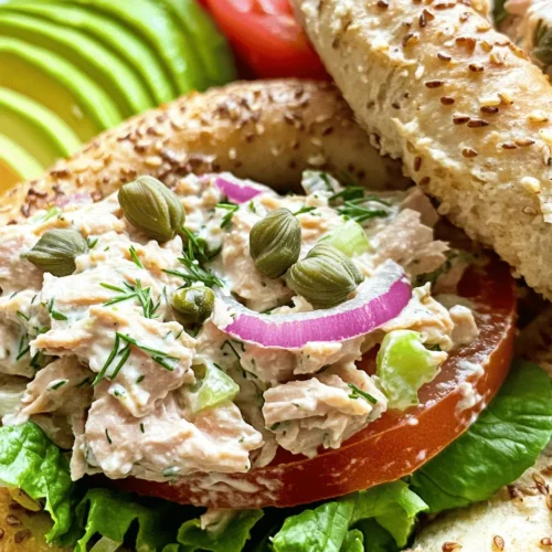 In the world of sandwiches, bagel sandwiches have carved out a special niche, effortlessly combining flavor, texture, and versatility. These delightful creations can be enjoyed for breakfast, lunch, or even a light dinner, making them a popular choice among food enthusiasts everywhere. One standout in this category is the Tuna Salad Bagel Sandwich, a meal that not only satisfies your hunger but also provides a healthy dose of nutrients.