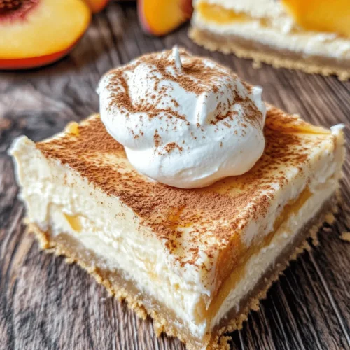 Before diving into the preparation, it's essential to understand the key components that contribute to the delightful taste and texture of Peachy Cream Cheesecake Bars. Each ingredient plays a critical role in creating a dessert that is not only aesthetically pleasing but also bursting with flavor.