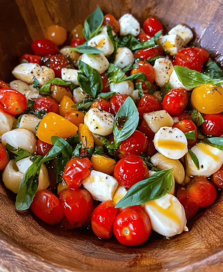 Caprese salad is a beloved dish that hails from the sun-kissed shores of Italy, where fresh ingredients are celebrated in simple yet flavorful combinations. Traditionally, this quintessential Italian salad features ripe tomatoes, creamy mozzarella, fresh basil, olive oil, and a hint of balsamic vinegar. It embodies the vibrant flavors of summer, making it a favorite for outdoor gatherings and family meals alike.