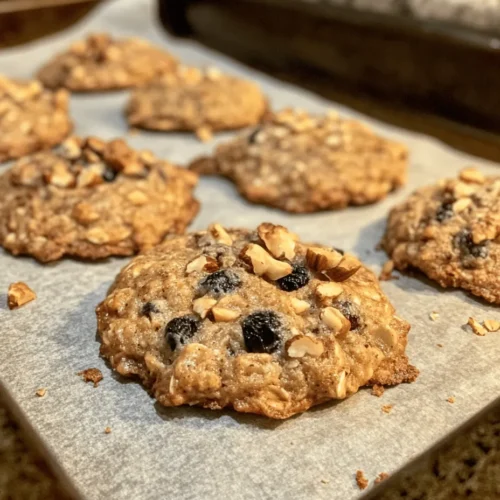 In the quest for a healthy breakfast that doesn’t compromise on taste, Banana Blueberry Oatmeal Breakfast Cookies stand out as a delightful solution. These cookies are not just a sweet treat; they are a wholesome breakfast alternative packed with nutrients. Combining the natural sweetness of ripe bananas with the antioxidant properties of blueberries, these cookies provide a nutritious snack that can be enjoyed any time of the day. Whether you’re rushing out the door in the morning or looking for a wholesome snack to fuel your afternoon, these cookies are quick to prepare and satisfyingly delicious.