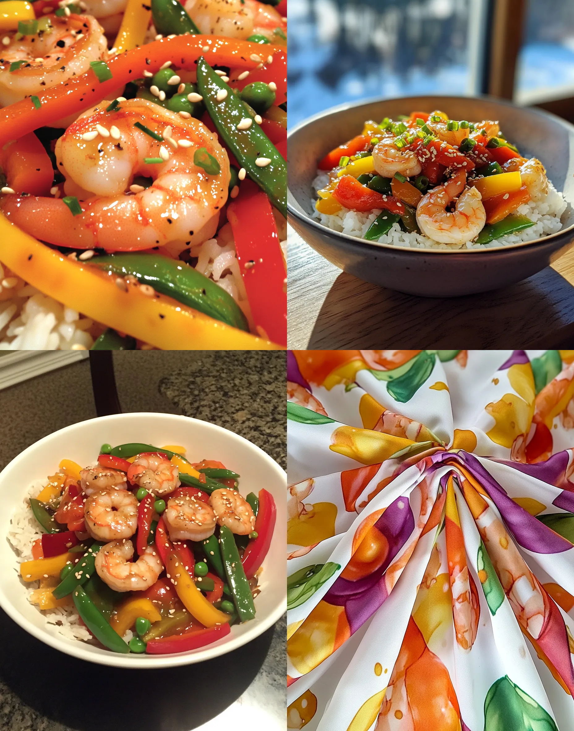 In the rush of daily life, finding a meal that is both quick to prepare and packed with flavor can seem like a daunting task. Enter the <strong>Quick & Zesty Shrimp and Veggie Stir-Fry</strong>—a vibrant dish that not only embodies freshness but also delivers a punch of flavor. This recipe is an ideal solution for busy individuals or families looking to whip up something nutritious and satisfying in a matter of minutes.” /></p>
</p>
<h3>Stir-Frying Veggies: Optimal Cooking Times for Different Vegetables</h3>
</p>
<p>When preparing a stir-fry, achieving the right texture in your vegetables is crucial for both taste and presentation. To maintain that delightful crunch and vibrant color, it’s essential to understand the optimal cooking times for different vegetables. Here’s a guide to help you get it just right:</p>
</p>
<p>1. <strong>Bell Peppers</strong>: These colorful veggies should be added to the pan for about 2-3 minutes. They retain their crispness while adding a sweet flavor to the dish.</p>
<p>2. <strong>Broccoli</strong>: Cut into small florets, broccoli should be added for about 3-4 minutes. This allows the florets to soften slightly while still keeping their bright green color and crunch.</p>
<p>3. <strong>Carrots</strong>: Thinly sliced or julienned carrots take around 2-3 minutes to cook. They should be added early to ensure they soften just enough without becoming mushy.</p>
<p>4. <strong>Snow Peas</strong>: These delicate pods only need about 1-2 minutes in the pan. They should be added towards the end of cooking to keep their crispness and bright green color.</p>
<p>5. <strong>Zucchini</strong>: Sliced zucchini cooks quickly, usually in about 3 minutes. Add it after the broccoli and carrots to ensure it doesn’t overcook.</p>
</p>
<p>By managing the cooking times of your vegetables carefully, you will create a stir-fry that is not only visually appealing but also retains the nutrients and flavors of each ingredient.</p>
</p>
<h3>Combining Flavors: Techniques for Incorporating Sauces</h3>
</p>
<p>The art of stir-frying lies not just in the cooking technique but also in the balance of flavors. Here are some effective methods for incorporating your sauce without overpowering the dish:</p>
</p>
<p>– <strong>Add Sauce Gradually</strong>: Instead of dumping the sauce all at once, pour it in gradually as you stir the ingredients. This allows for even distribution and prevents any single ingredient from becoming too saturated.</p>
<p>– <strong>Use a High Smoke Point Oil</strong>: Start with a neutral oil like canola or grapeseed oil, which can withstand high heat without burning. This enhances the overall flavor without compromising the freshness of your ingredients.</p>
<p>– <strong>Toss and Coat</strong>: After adding the sauce, use a spatula to toss all the ingredients in the pan. This ensures that every piece of shrimp and vegetable is coated with the sauce, enhancing the dish’s flavor without overwhelming it.</p>
<p>– <strong>Finish with Freshness</strong>: Consider adding a splash of citrus juice or a sprinkle of fresh herbs (like cilantro or parsley) just before serving. This brightens the dish and adds an extra layer of flavor that elevates the entire meal.</p>
</p>
<h3>Thickening the Sauce: Step-by-Step Guide</h3>
</p>
<p>Achieving the perfect sauce consistency is vital for a successful stir-fry. Here’s how to thicken your sauce effectively:</p>
</p>
<p>1. <strong>Cornstarch Slurry</strong>: Mix 1 tablespoon of cornstarch with 2 tablespoons of cold water. Stir until smooth and set aside.</p>
<p>2. <strong>Cook the Base</strong>: In your stir-fry pan, allow the sauce to come to a gentle boil for a minute or two to activate the flavors.</p>
<p>3. <strong>Incorporate the Slurry</strong>: Gradually add the cornstarch slurry to the bubbling sauce while stirring continuously. This will prevent lumps from forming.</p>
<p>4. <strong>Simmer</strong>: Allow the sauce to simmer for an additional 1-2 minutes. As it heats, the cornstarch will thicken the sauce to your desired consistency.</p>
<p>5. <strong>Adjust as Needed</strong>: If the sauce is too thick, you can thin it out by adding a little more broth or water. If it’s too thin, repeat the slurry process with additional cornstarch.</p>
</p>
<p>Following these steps will ensure that your sauce is just the right thickness, coating the shrimp and veggies perfectly.</p>
</p>
<h3>Serving Suggestions</h3>
</p>
<p>Presentation can elevate a simple stir-fry into a gourmet dish. Here are some creative ideas for plating and garnishing your Quick & Zesty Shrimp and Veggie Stir-Fry:</p>
</p>
<p>– <strong>Bowl Over Rice</strong>: Serve the stir-fry over a bed of fluffy jasmine rice or quinoa to soak up the delicious sauce. Use a ring mold for a professional look.</p>
<p>– <strong>Garnish with Fresh Herbs</strong>: Sprinkle freshly chopped cilantro or green onions on top for a burst of color and flavor.</p>
<p>– <strong>Add Toasted Nuts</strong>: A handful of toasted sesame seeds or chopped cashews can provide a delightful crunch and a nutty flavor.</p>
<p>– <strong>Color Contrast</strong>: Use a colorful plate to enhance the dish’s visual appeal. A white plate can make the vibrant colors of the stir-fry pop.</p>
<p>– <strong>Lime Wedges</strong>: Serve with lime wedges on the side. A squeeze of fresh lime just before eating adds brightness and enhances the overall flavor.</p>
</p>
<h3>Nutritional Analysis</h3>
</p>
<p>Understanding the nutritional benefits of your meal can enhance your cooking experience. Here’s a breakdown of the calories and macronutrients per serving of the Quick & Zesty Shrimp and Veggie Stir-Fry:</p>
</p>
<p>– <strong>Calories</strong>: Approximately 350 calories per serving.</p>
<p>– <strong>Protein</strong>: Shrimp is a lean protein source, providing around 30 grams of protein per serving, essential for muscle repair and growth.</p>
<p>– <strong>Fats</strong>: The dish contains about 10 grams of healthy fats, primarily from the cooking oil and any nuts added.</p>
<p>– <strong>Carbohydrates</strong>: If served over rice, total carbohydrates can reach 50 grams, providing energy for your daily activities.</p>
</p>
<h3>Vitamins and Minerals</h3>
</p>
<p>The ingredients in this stir-fry also come packed with vitamins and minerals:</p>
</p>
<p>– <strong>Shrimp</strong>: Rich in selenium, vitamin B12, and phosphorus.</p>
<p>– <strong>Broccoli</strong>: A powerhouse of vitamin C, vitamin K, and fiber.</p>
<p>– <strong>Bell Peppers</strong>: High in vitamin A, vitamin C, and antioxidants.</p>
<p>– <strong>Carrots</strong>: Loaded with beta-carotene, which the body converts into vitamin A.</p>
<p>– <strong>Zucchini</strong>: Provides potassium and vitamin B6.</p>
</p>
<h3>Comparison with Takeout Options</h3>
</p>
<p>In contrast to takeout options, this homemade stir-fry is a healthier choice. Takeout often includes high levels of sodium, unhealthy fats, and preservatives. By preparing your own stir-fry, you control the quality of the ingredients and can adjust the flavors to fit your health goals, making it a far superior option for maintaining a nutritious diet.</p>
</p>
<h3>Variations and Modifications</h3>
</p>
<p>One of the best aspects of stir-frying is its flexibility. Here are some ways you can modify the Quick & Zesty Shrimp and Veggie Stir-Fry to suit your preferences:</p>
</p>
<h4>Protein Alternatives</h4>
</p>
<p>– <strong>Chicken</strong>: Swap shrimp for chicken breast, cut into bite-sized pieces. Cook until golden and fully cooked.</p>
<p>– <strong>Tofu</strong>: For a plant-based option, use firm tofu. Press to remove excess moisture, cube, and sauté until golden.</p>
<p>– <strong>Beef</strong>: Thinly sliced flank steak is another excellent choice, providing a heartier flavor.</p>
</p>
<h4>Vegetable Swaps</h4>
</p>
<p>Feel free to experiment with seasonal or preferred vegetables:</p>
</p>
<p>– <strong>Asparagus</strong>: Add asparagus tips for a unique crunch.</p>
<p>– <strong>Mushrooms</strong>: Sliced shiitake or button mushrooms can enhance the umami flavor.</p>
<p>– <strong>Spinach</strong>: Toss in fresh spinach just before serving for a nutrient boost.</p>
</p>
<h4>Dietary Modifications</h4>
</p>
<p>– <strong>Gluten-Free</strong>: Use tamari instead of soy sauce to make the dish gluten-free.</p>
<p>– <strong>Low-Carb</strong>: Substitute rice with cauliflower rice for a low-carb option.</p>
<p>– <strong>Vegan</strong>: Replace shrimp with tofu and use vegetable broth in the sauce.</p>
</p>
<h3>Culinary Tips for Success</h3>
</p>
<p>To ensure your Quick & Zesty Shrimp and Veggie Stir-Fry turns out perfectly every time, keep these culinary tips in mind:</p>
</p>
<p>– <strong>High Heat</strong>: Stir-frying requires a high flame. This quick cooking method locks in flavors and moisture, ensuring your shrimp and veggies remain tender-crisp.</p>
<p>– <strong>Timing and Order of Cooking</strong>: Start with proteins, then add denser vegetables like carrots and broccoli, followed by softer ones like bell peppers and zucchini. Finish with delicate veggies like snow peas to prevent overcooking.</p>
<p>– <strong>Flavor Balancing</strong>: Taste as you go. Adjust seasoning with salt, pepper, or additional sauce ingredients to achieve a balance that suits your palate.</p>
</p>
<h3>Conclusion</h3>
</p>
<p>The Quick & Zesty Shrimp and Veggie Stir-Fry is a delightful, nutritious meal that embodies the essence of quick cooking. With its vibrant colors, fresh flavors, and health benefits, this dish is not only simple to prepare but also adaptable to various dietary needs and preferences.</p>
</p>
<p>I encourage you to experiment with the recipe, making it your own by trying different proteins and vegetables. Embrace the joy of cooking quick meals at home, and enjoy not only the delicious outcome but also the health benefits that come with preparing your own food. A homemade stir-fry is a step towards a healthier lifestyle, allowing you to nourish your body while delighting your taste buds. Dive into the culinary adventure of stir-frying, and savor every bite!</p>
<div id=