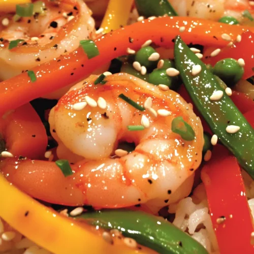 In the rush of daily life, finding a meal that is both quick to prepare and packed with flavor can seem like a daunting task. Enter the Quick & Zesty Shrimp and Veggie Stir-Fry—a vibrant dish that not only embodies freshness but also delivers a punch of flavor. This recipe is an ideal solution for busy individuals or families looking to whip up something nutritious and satisfying in a matter of minutes.