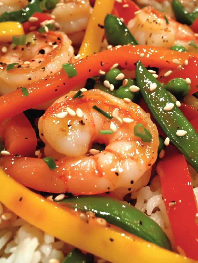 In the rush of daily life, finding a meal that is both quick to prepare and packed with flavor can seem like a daunting task. Enter the Quick & Zesty Shrimp and Veggie Stir-Fry—a vibrant dish that not only embodies freshness but also delivers a punch of flavor. This recipe is an ideal solution for busy individuals or families looking to whip up something nutritious and satisfying in a matter of minutes.