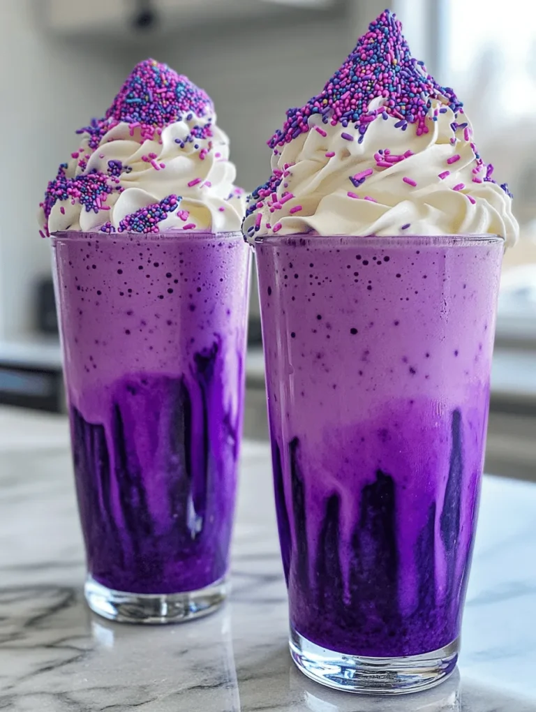 The McDonald's Grimace Shake has captured the hearts and taste buds of many, emerging as a beloved seasonal treat synonymous with nostalgia and indulgence. With its eye-catching purple hue and creamy texture, this shake is more than just a delicious beverage; it's a symbol of summer fun and childhood memories spent at the golden arches. The shake's unique flavor profile, which blends sweetness with a hint of fruity goodness, has turned it into an icon in the fast-food world, making it a must-try for both long-time fans and newcomers alike.
