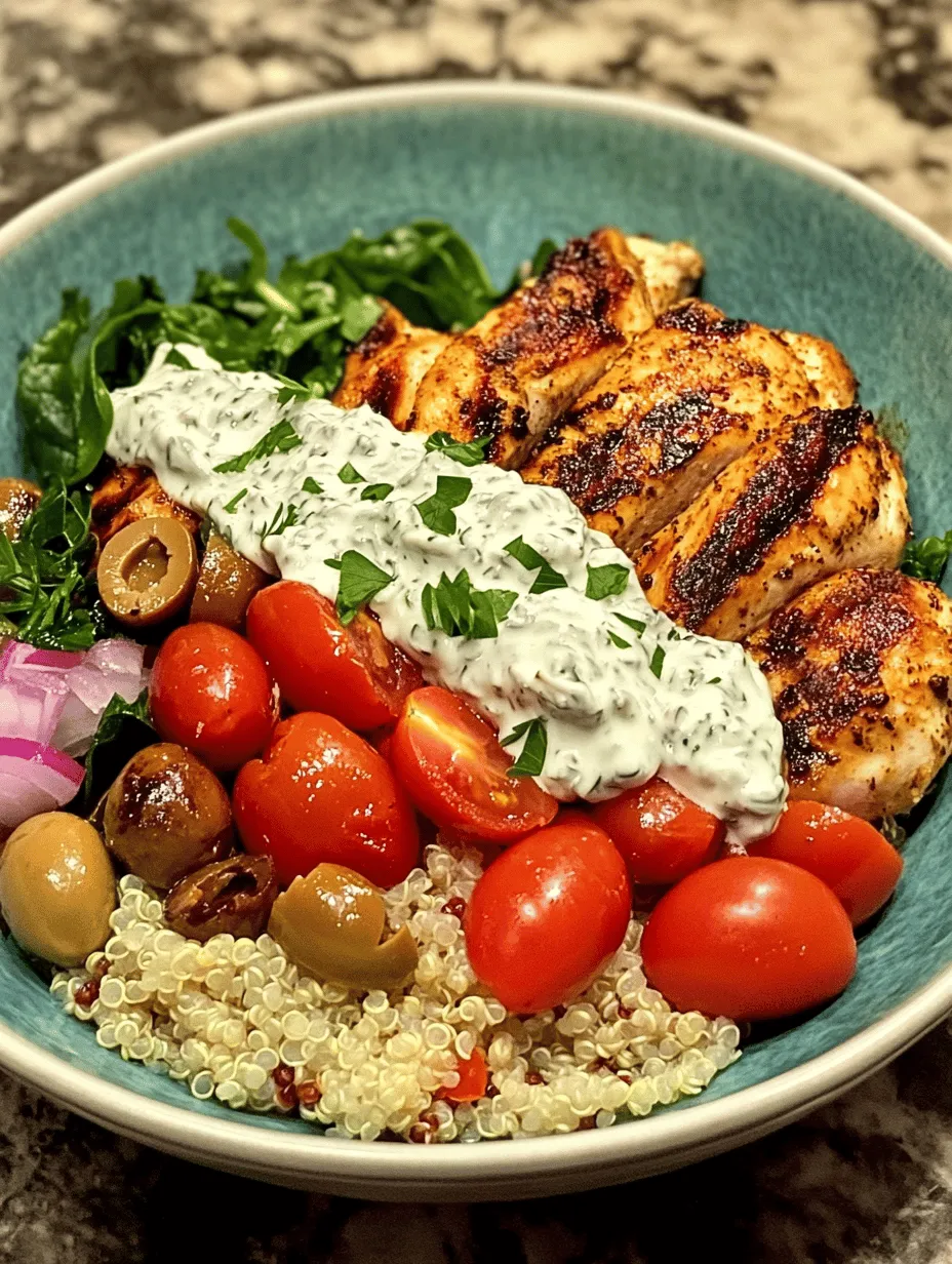 The Loaded Greek Chicken Bowl with Dairy-Free Tzatziki is more than just a meal; it's an experience that transports your taste buds to the vibrant shores of the Mediterranean. This dish is a colorful amalgamation of protein-packed chicken, fresh vegetables, and a creamy dressing that caters to those with dietary restrictions. As more people seek to embrace healthier eating habits, the popularity of Mediterranean cuisine has surged, thanks to its emphasis on wholesome ingredients and bold flavors.