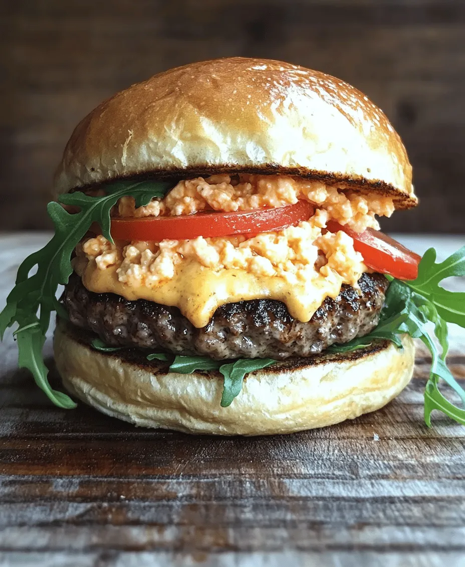 In the world of gourmet burgers, creativity knows no bounds. As culinary enthusiasts experiment with flavors and textures, the classic burger has transformed into a canvas for unique and delectable combinations. Among these exciting innovations is the pimento cheese-infused burger—a dish that marries the rich, savory goodness of a juicy beef patty with the creamy, zesty allure of pimento cheese. This exhilarating fusion not only elevates the traditional burger experience but also promises a flavor explosion that will tantalize your taste buds.