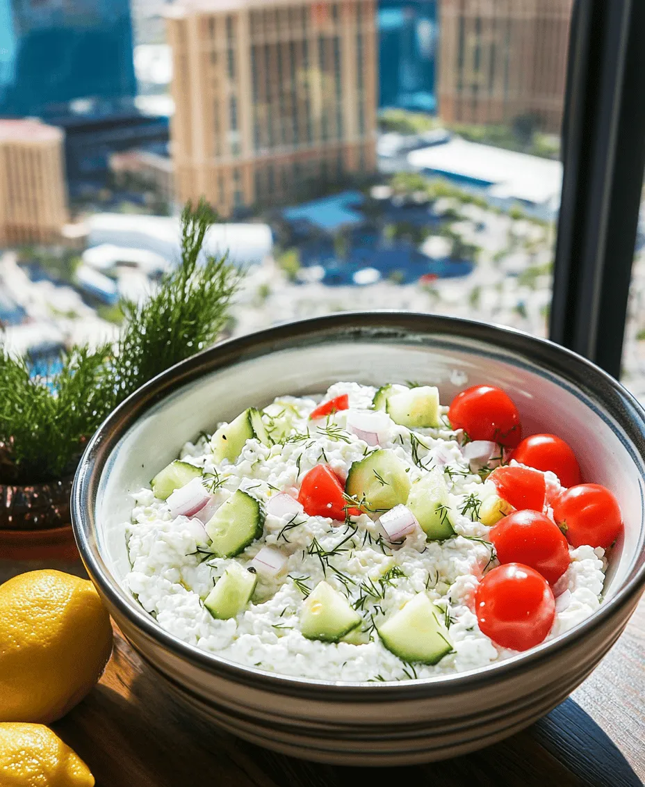 As the days grow warmer, a light and refreshing salad can become the centerpiece of any meal. Enter the Refreshing Cottage Cheese and Cucumber Salad, a vibrant dish that perfectly balances creamy texture with crisp, fresh crunch. This salad not only tantalizes the taste buds but also nourishes the body, making it an ideal choice for health-conscious eaters or anyone simply craving a delicious and easy-to-make meal.