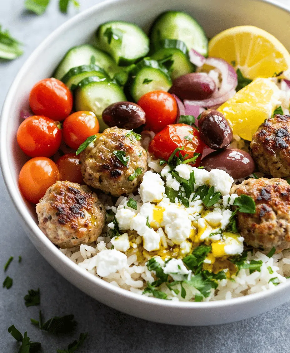 Greek cuisine is a beautiful tapestry of flavors, colors, and textures, celebrated for its healthful ingredients and vibrant combinations. With a focus on fresh vegetables, lean proteins, and aromatic spices, it offers a delightful way to enjoy nutritious meals without sacrificing taste. The Quick & Zesty Greek Rice Bowl with Turkey Meatballs is a perfect representation of this culinary tradition, bringing together the essence of Greece in a simple, satisfying dish.