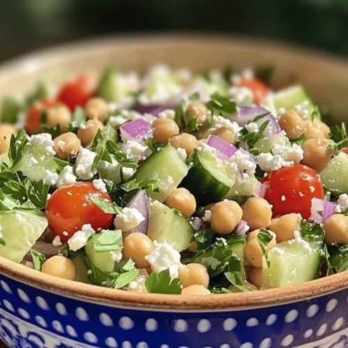 Salads have become a staple in healthier diets, celebrated for their versatility and the abundance of nutrients they deliver in each bite. Whether enjoyed as a light lunch, a refreshing side dish, or a main course packed with protein, salads offer a canvas for creativity while promoting well-being. Among the myriad of options, the Chickpea Cucumber Salad stands out as a particularly refreshing choice, blending vibrant flavors and textures that are as pleasing to the palate as they are beneficial for health.