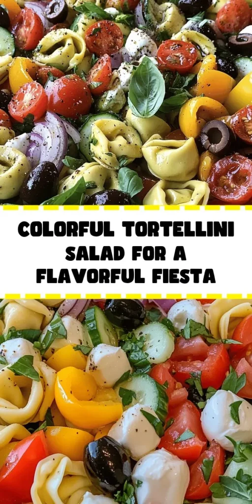 Get ready for a flavor-packed celebration with this Tortellini Pasta Salad Fiesta! Perfect for potlucks, barbecues, or a quick weeknight dinner, this vibrant dish combines cheese tortellini, fresh veggies, and a zesty homemade dressing. With just 15 minutes of prep, you’ll have a colorful salad bursting with the taste of summer. Chill for a bit to let the flavors meld, then serve it up and enjoy every bite. Your taste buds will thank you!