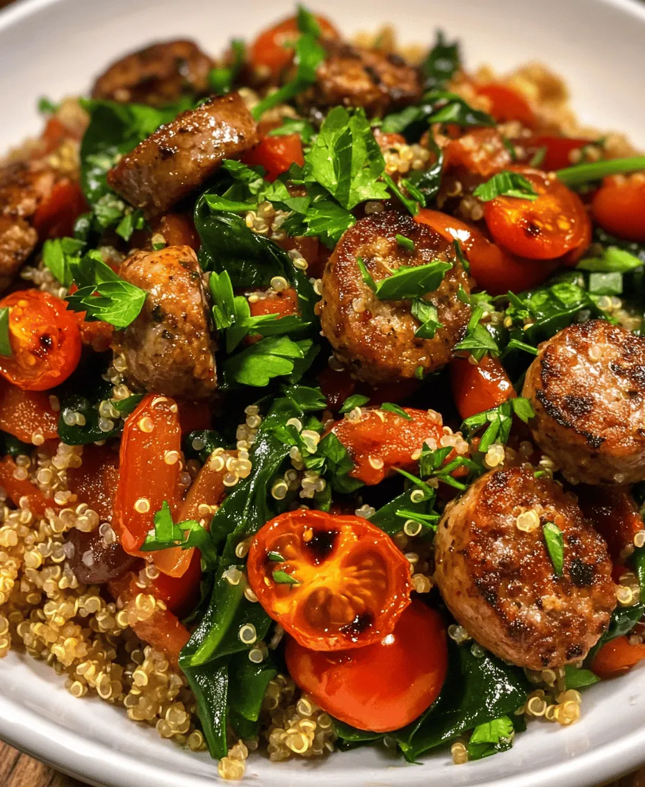 In the world of weeknight dinners, simplicity and flavor often reign supreme. The Spicy Chicken Sausage & Quinoa Skillet is a perfect embodiment of this culinary ethos, combining hearty protein, wholesome grains, and vibrant vegetables in one delightful dish. This recipe is not only a feast for the taste buds but also a nutritional powerhouse, making it an ideal choice for health-conscious individuals and busy families alike.