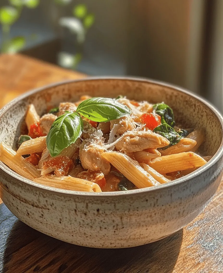 Welcome to a delightful culinary journey where comfort meets flavor with the Easy Tuscan Chicken Pasta. This dish encapsulates the essence of Italian cuisine, merging simple ingredients into a mouthwatering experience. Tuscan Chicken Pasta is not only easy to prepare but also a feast for the senses, making it an excellent choice for home cooks of all skill levels. Whether you’re looking to impress guests or whip up a quick weeknight dinner, this recipe is your go-to for creating a satisfying meal that transports you straight to the heart of Italy.