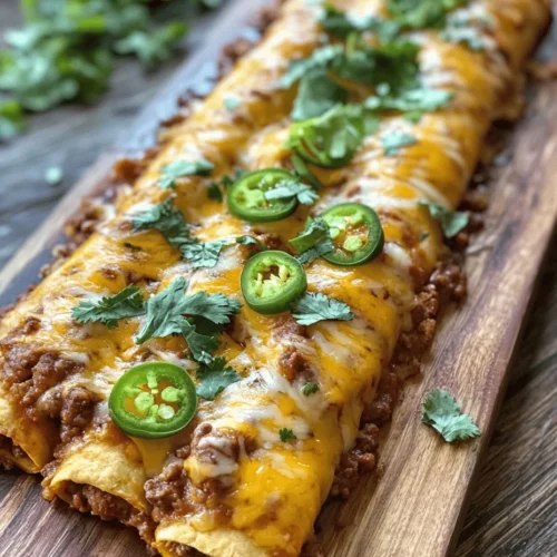 What makes Cheesy Taco Sticks so appealing? The answer lies in their harmonious blend of flavors and textures. The taco seasoning infuses the meat with a vibrant mix of spices, while the cheese adds a rich creaminess that ties everything together. The salsa not only complements the dish but also enhances its taste profile, offering a refreshing contrast to the savory filling.