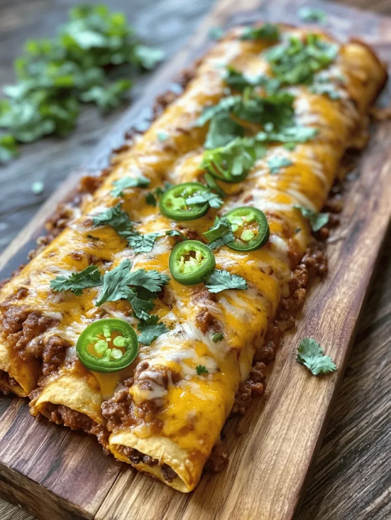 What makes Cheesy Taco Sticks so appealing? The answer lies in their harmonious blend of flavors and textures. The taco seasoning infuses the meat with a vibrant mix of spices, while the cheese adds a rich creaminess that ties everything together. The salsa not only complements the dish but also enhances its taste profile, offering a refreshing contrast to the savory filling.