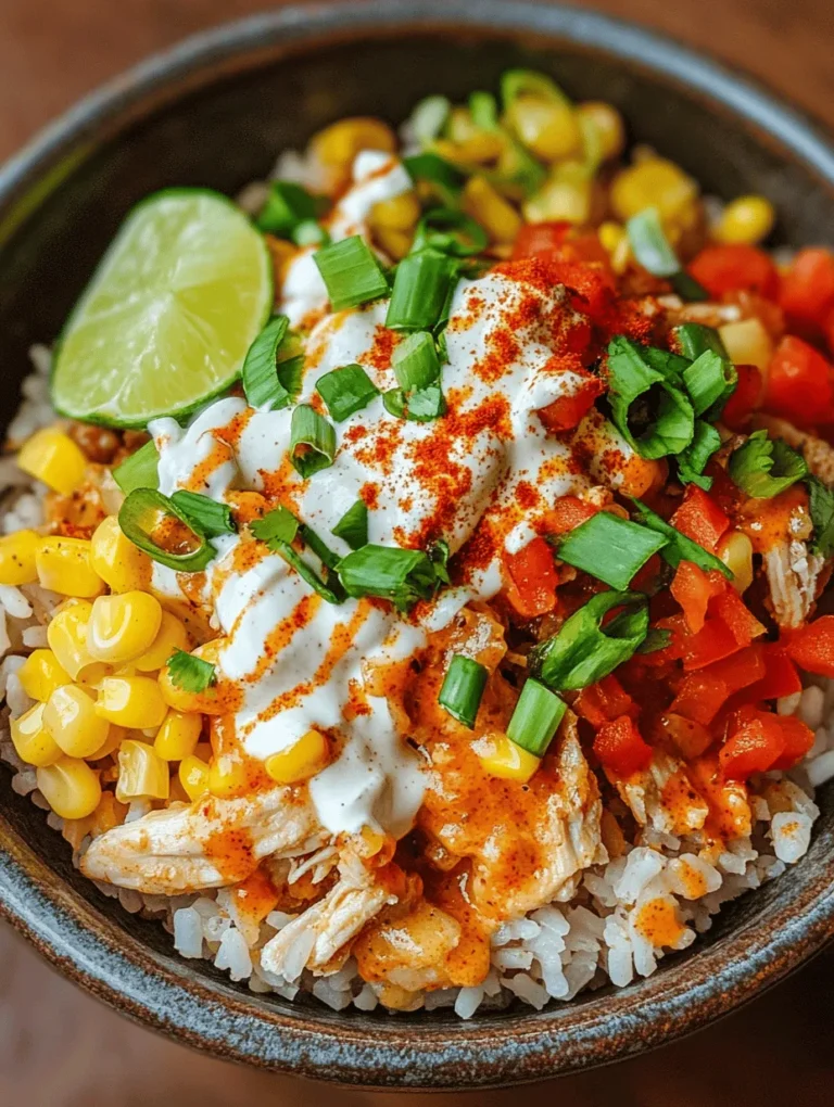 In the world of quick and satisfying meals, few dishes can rival the charm of a rice bowl. The Easy Street Corn Chicken Rice Bowl stands out as a delightful fusion of flavors, textures, and colors that can elevate your dining experience without taking up too much of your time. This dish combines tender, grilled corn, juicy chicken, and fluffy rice, all topped with fresh vegetables and zesty seasonings. It is not only a feast for the eyes but also a wholesome meal that is nutritious and versatile enough to cater to various dietary preferences.