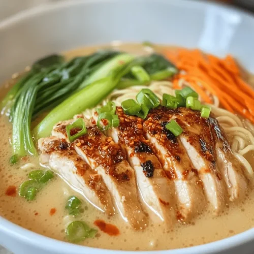 Ramen has long been a beloved comfort food, embracing a world of flavors and textures that warm the soul. In this recipe, we take a classic favorite and elevate it with a fiery kick—meet the Spicy Chicken Ramen with Creamy Garlic Sauce. This dish delivers a unique blend of heartiness and zest, making it the perfect choice for a cozy night at home or a stunning centerpiece for your next dinner gathering.