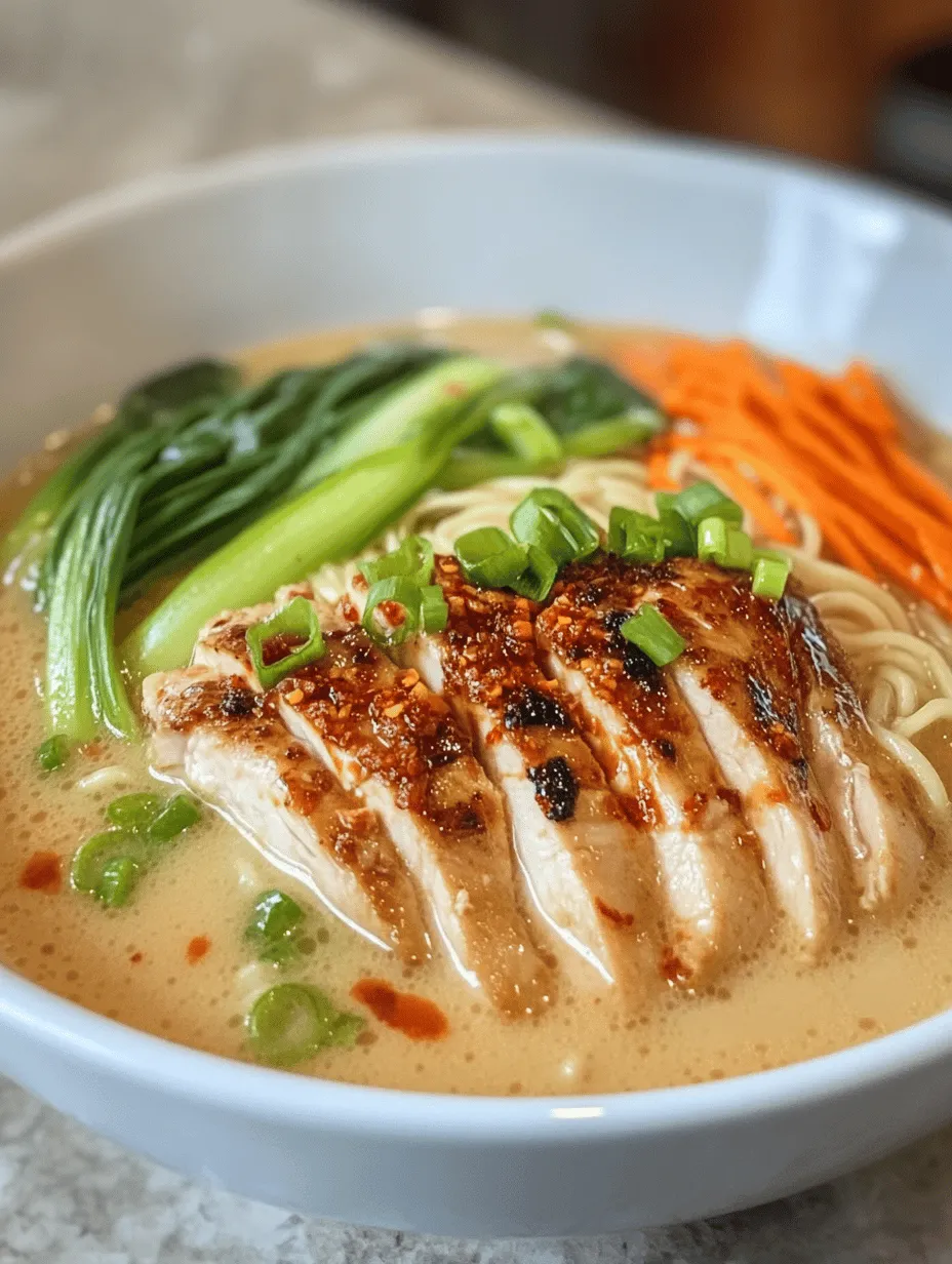 Ramen has long been a beloved comfort food, embracing a world of flavors and textures that warm the soul. In this recipe, we take a classic favorite and elevate it with a fiery kick—meet the Spicy Chicken Ramen with Creamy Garlic Sauce. This dish delivers a unique blend of heartiness and zest, making it the perfect choice for a cozy night at home or a stunning centerpiece for your next dinner gathering.